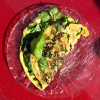 Savoring a Cubs Win. Eating an Omelette.