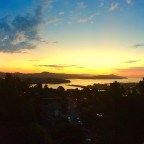 Painting Under a Sunrise